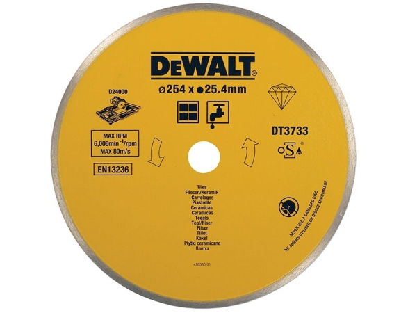 CERAMIC DIAMOND TILE BLADE 254 X 25.4MM