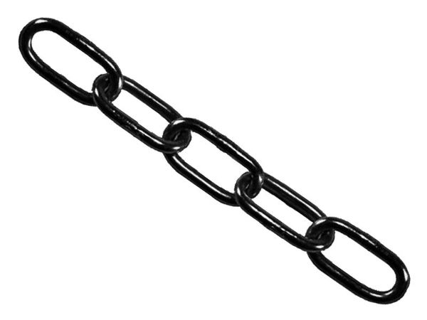 Faithfull Tools Black Japanned Chain (Reel)