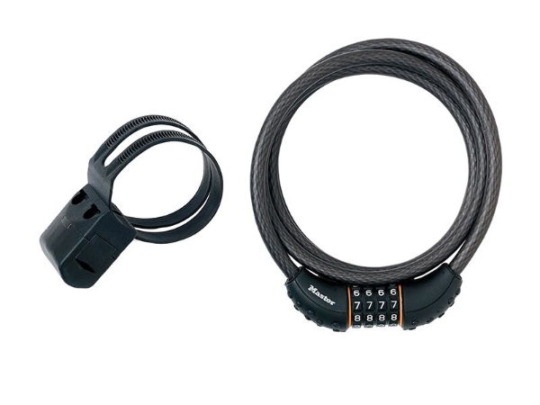 BLACK BRAIDED STEEL COMBINATION CABLE 1.8M X 10MM