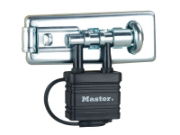 BOLT HASP WITH INTEGRATED LOCK 110MM