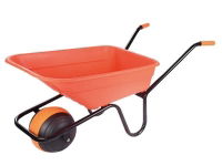 Walsall 90L Green Polypropylene Wheelbarrow