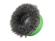 X-LOCK WIRE CUP BRUSH 75MM M14X2- 0.30MM STAINLESS STEEL WIR