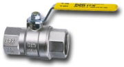 Cimberio® 17G Full Flow Ball Valve Flat Handle