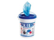 NSF SCRUBS HAND WIPES (TUB 72)