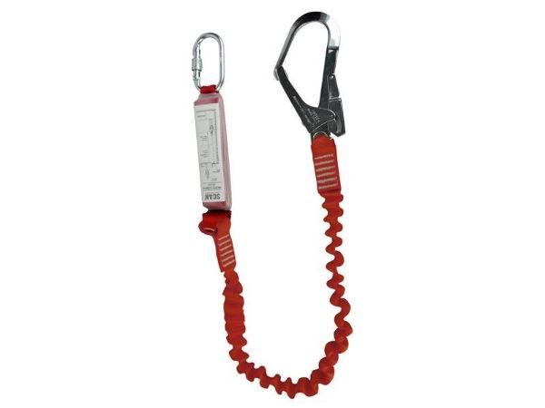 FALL ARREST LANYARD 1.95M HOOK & CONNECT