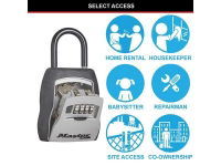 5400E PORTABLE SHACKLED COMBINATION KEY LOCK BOX (UP TO 3 KE