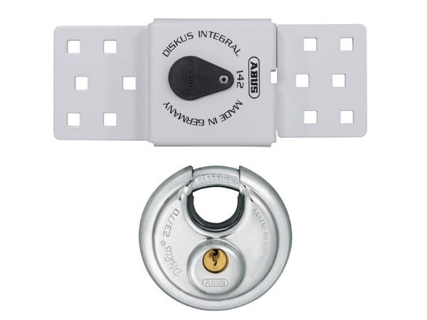 142 SERIES SLIDING DOOR VAN LOCK & 23/70MM DISKUS PADLOCK