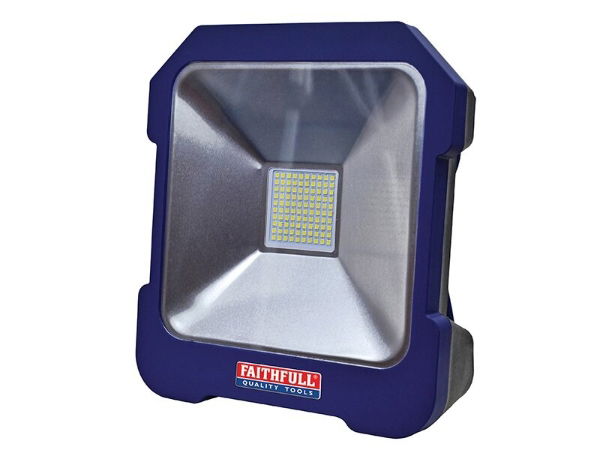 Faithfull Tools SMD LED Task Light with Power Take Off 20W