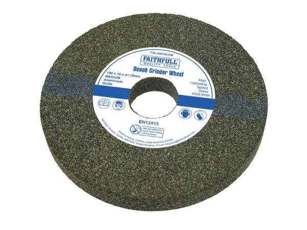 Faithfull Tools Grinding Wheels, Aluminium Oxide