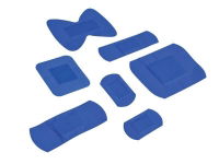 HYPOALLERGENIC BLUE PLASTERS 120 ASSORTED