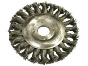CIRCULAR WIRE BRUSH 125 X 12MM 22.2MM BORE 0.50MM WIRE
