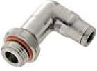 Legris LF3800 Stainless Steel Male Stud Elbow Metric