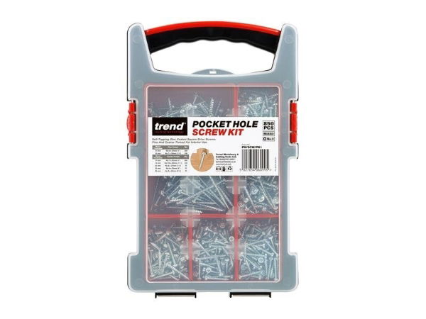 POCKET HOLE SCREW SELECTION- 850 PIECE