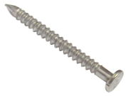 Forgefix Annular Ring Shank Nails, Bright Finish