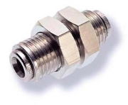 Norgren® Pneufit Bulkhead Connector