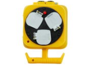 HANGING EXTENSION CABLE 240V 13A 6-SOCKET 5M
