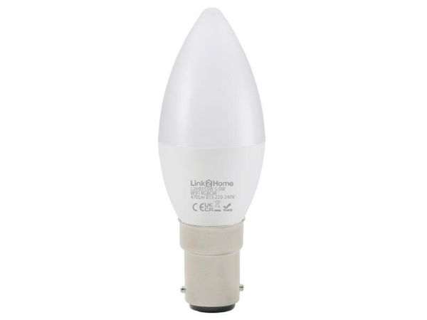 Link2Home Wi-Fi LED Opal Dimmable Bulb White + RGB