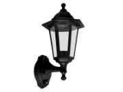 SIX PANEL LANTERN WITH PIR 60W