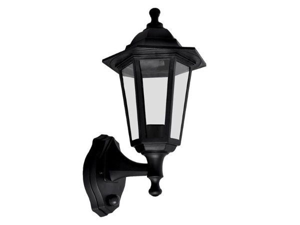 SIX PANEL LANTERN WITH PIR 60W