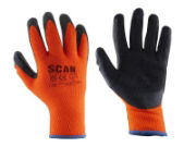Scan® Safety & Workwear Products Thermal Latex Coated Gloves