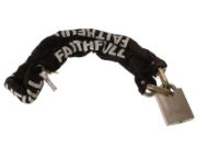 PADLOCK & CHAIN 1M X 9.5MM