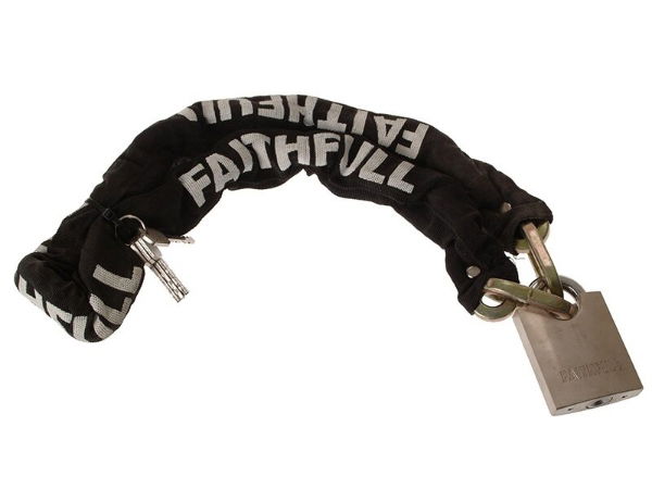 PADLOCK & CHAIN 1M X 9.5MM