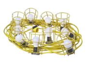 FESTOON LIGHTS 10 ES BULBS 110V 22M