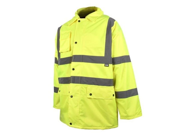 Scan® Safety & Workwear Products Hi-Vis Motorway Jacket Yellow