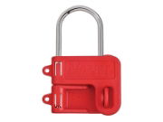 TWO PADLOCK LOCKOUT HASP - 4MM SHACKLE