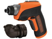 CS3652LC CORDLESS SCREWDRIVER & RIGHT ANGLE ATTACHMENT 3.6 V