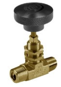 Ham-Let® H-380U Brass Male Needle Soft Seat PCTFE Stem