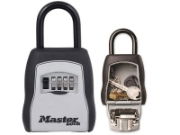 5400E PORTABLE SHACKLED COMBINATION KEY LOCK BOX (UP TO 3 KE
