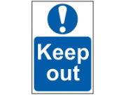 Scan® Safety & Workwear Products Sign: Keep Out
