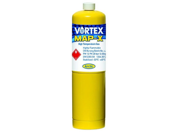 VORTEX MAP-X BRAZING GAS CYLINDER