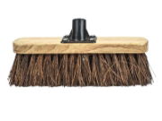 BROOM HEAD BASSINE VARNISHED 300MM (12IN) THREADED SOCKET