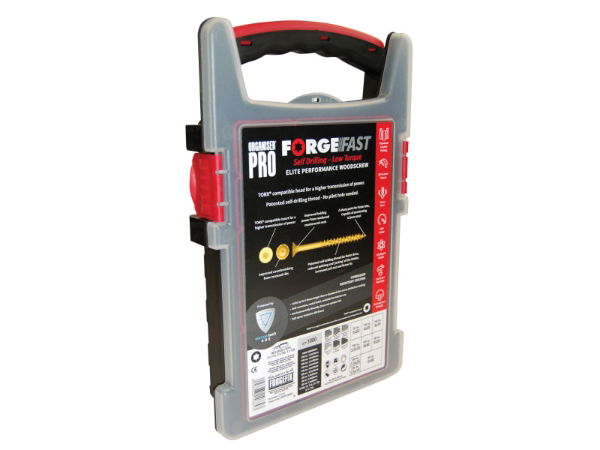 FORGEFAST TORX? COMPATIBLE WOOD SCREW ORGANISER PRO 1000 PIE