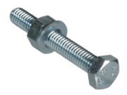 HIGH TENSILE SET SCREW ZP M6 X 40MM FORGE PACK 8