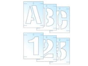 Scan® Safety & Workwear Products Letter & Number Stencil Kit
