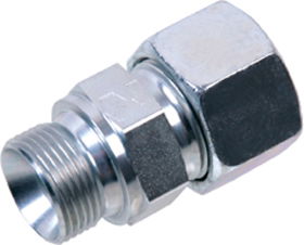 EMB DIN 2353 male stud coupling form A