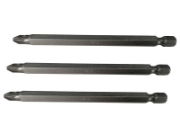 Faithfull Tools S2 Power Screwdriver Bits, Pozidriv