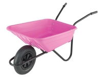 Walsall 90L Green Polypropylene Wheelbarrow