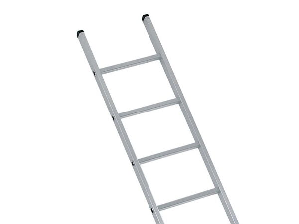 INDUSTRIAL SINGLE ALUMINIUM LADDER 3.61M 12 RUNGS
