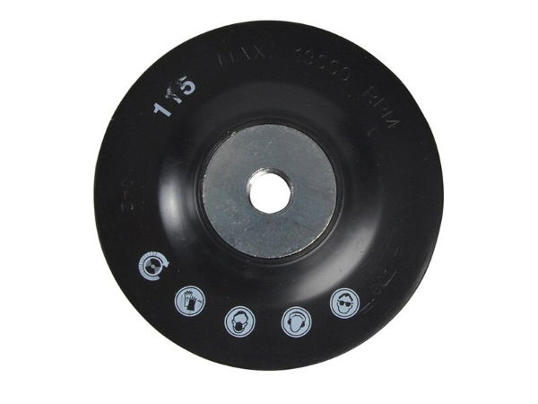 BACKING PAD FOR FIBRE & SEMI FLEXIBLE DISCS 115 X 22MM
