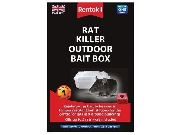 RAT KILLER OUTDOOR BAIT BOX