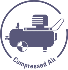 compressed air