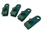 INSTANT CLIP ON TARPAULIN EYELETS (PACK OF 4)