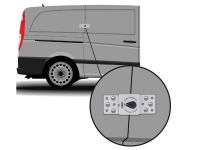 142 SERIES SLIDING DOOR VAN LOCK & 23/70MM DISKUS PADLOCK