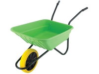 Walsall 90L Green Polypropylene Wheelbarrow