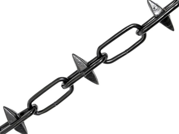 Faithfull Tools Spike Chain Black Japanned (Box)