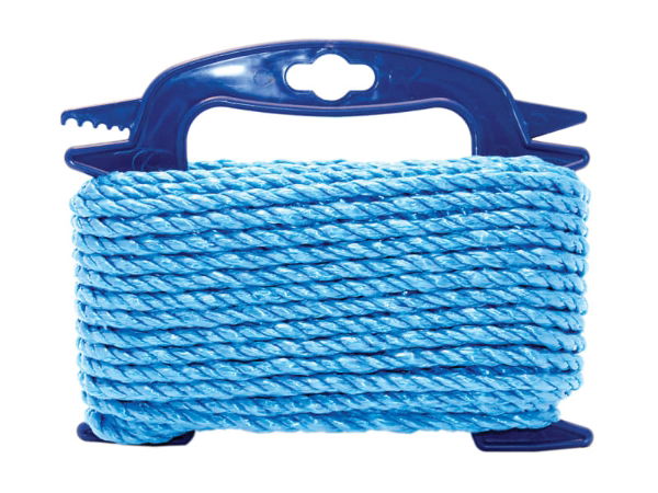 Faithfull Tools Blue Poly Rope 10mm x 10m